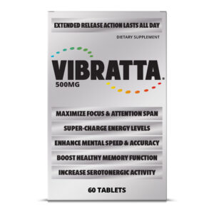 Vibratta For Energy and Focus - Front Label