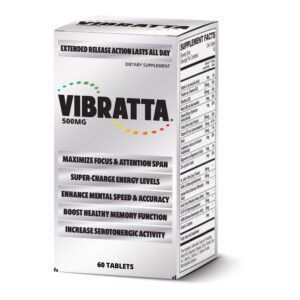 Vibratta For Energy and Focus - Front Panel Side